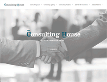 Tablet Screenshot of consultinghouse.com.br
